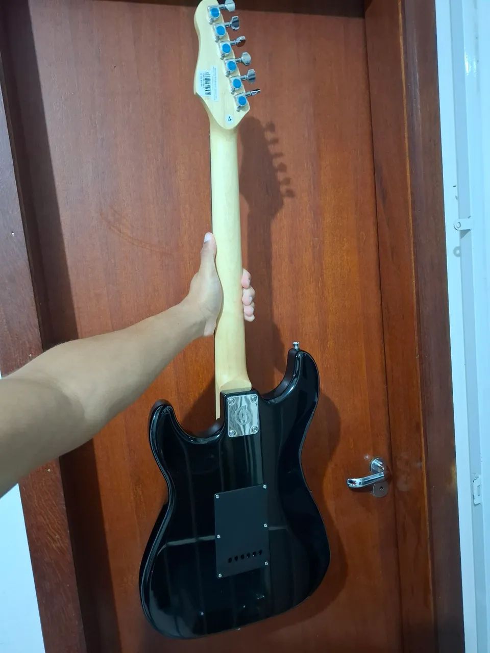 Guitarra elétrica Giannini + amplificador Meteoro Vulcano  - Foto 2