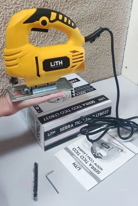 Serra Tico-tico 400w Com Lâmina De Corte - Lith - Foto 4