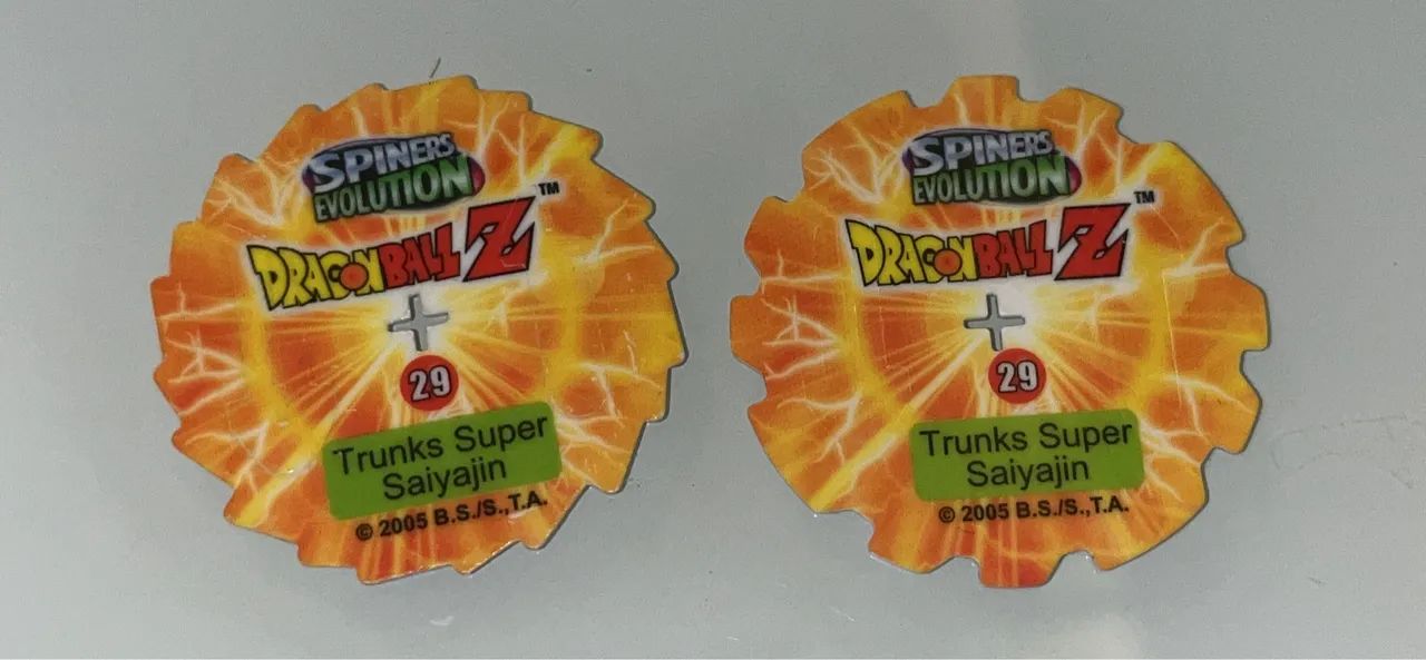 Tazo Dragonball Spinner Evolution | Variante Trunks N29 - Foto 2