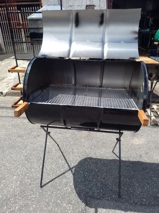 Churrasqueira de tambor  - Foto 3