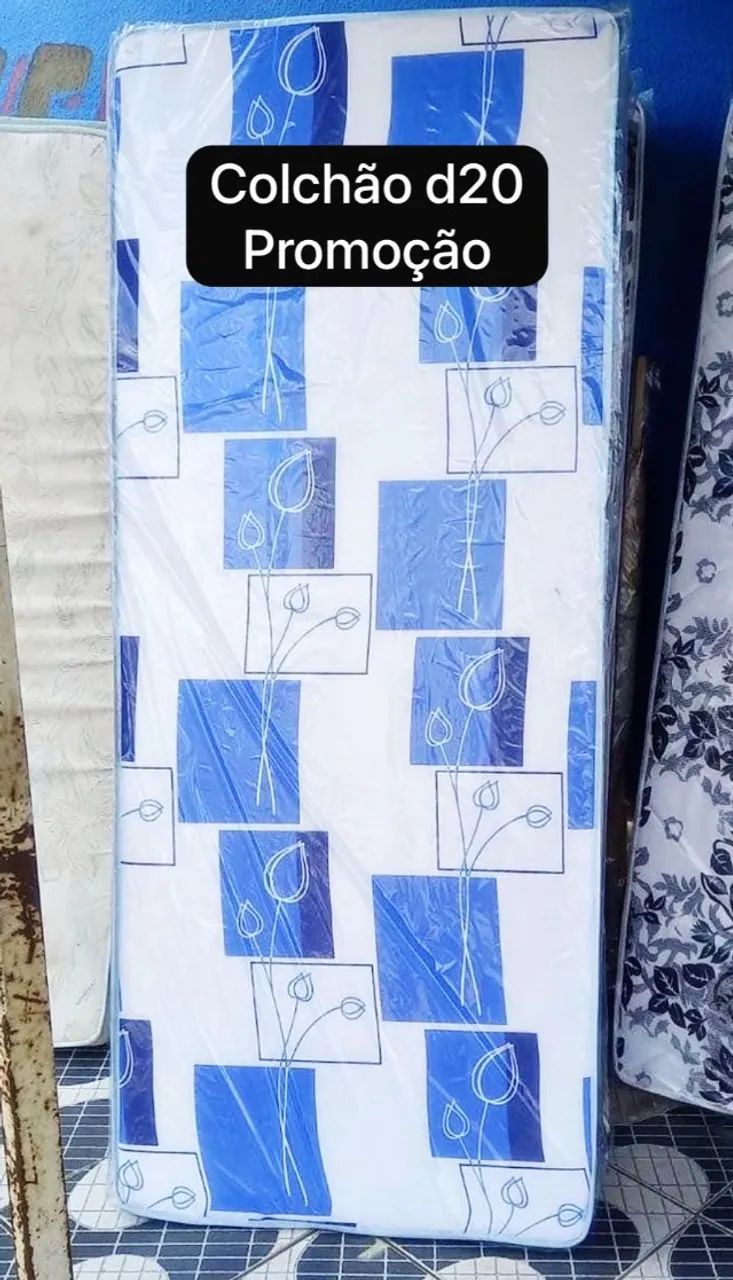 Cama box colchão d20 novo