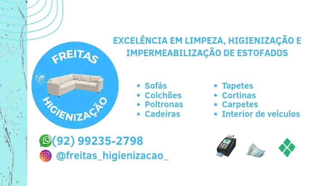 Excelência em Limpeza, Higienização e impermeabilização de estofados.