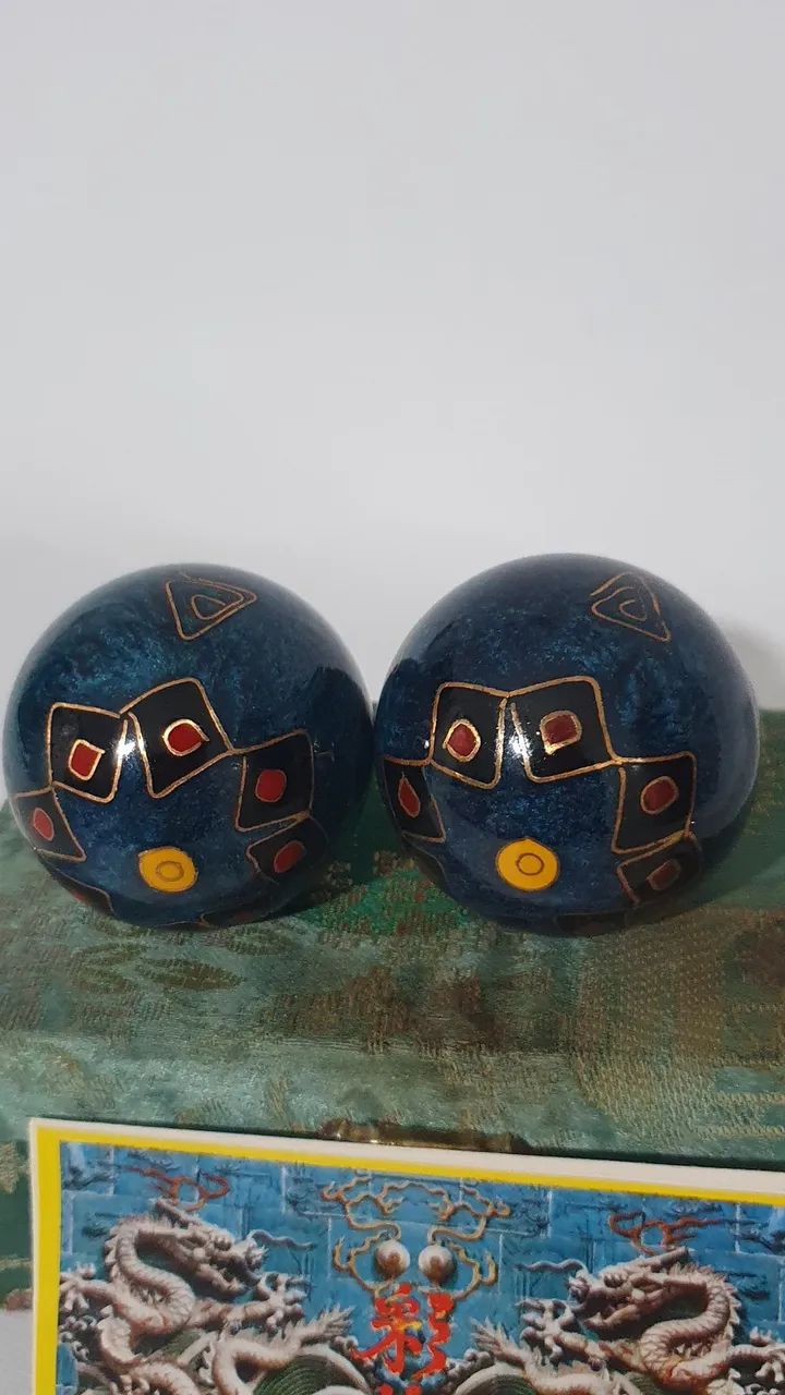 Bolas de Relaxamento meditação terapêuticas Chinesas  - Foto 2