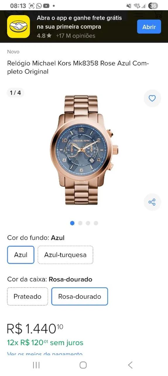 Relógios Michael kors - Foto 2