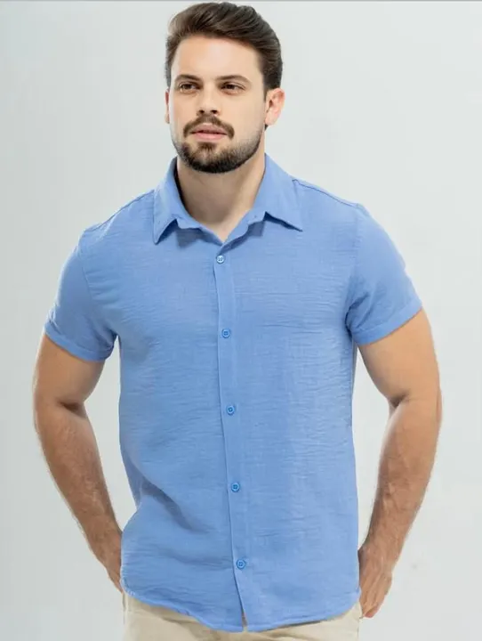 Camisa de botão