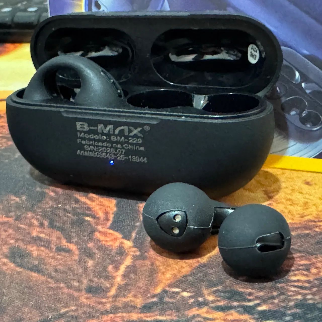 Fone de ouvido sem fio Bluetooth  - Foto 4