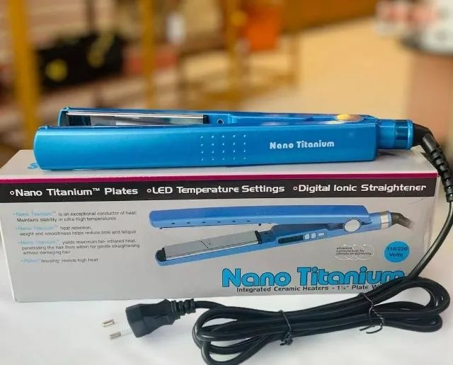 Chapinha de Cabelo Profissional Nano Titanium / Entregamos das 9 as 22hrs - Foto 3
