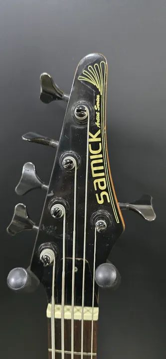 Baixo 5 Cordas Ativo Samick Artist Series (aceito trocas