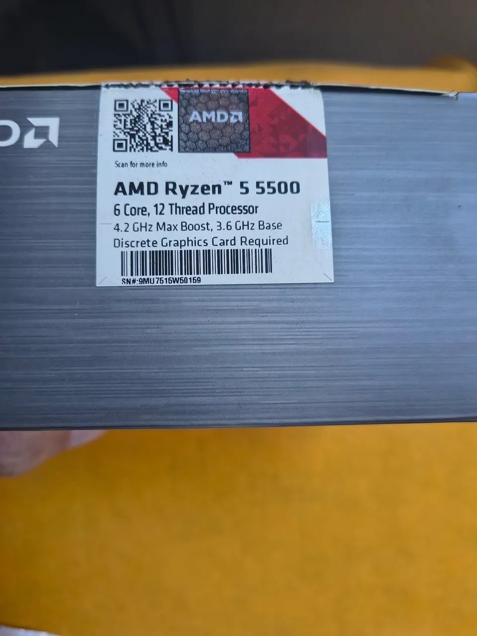 Processador Ryzen 5 5500  - Foto 2
