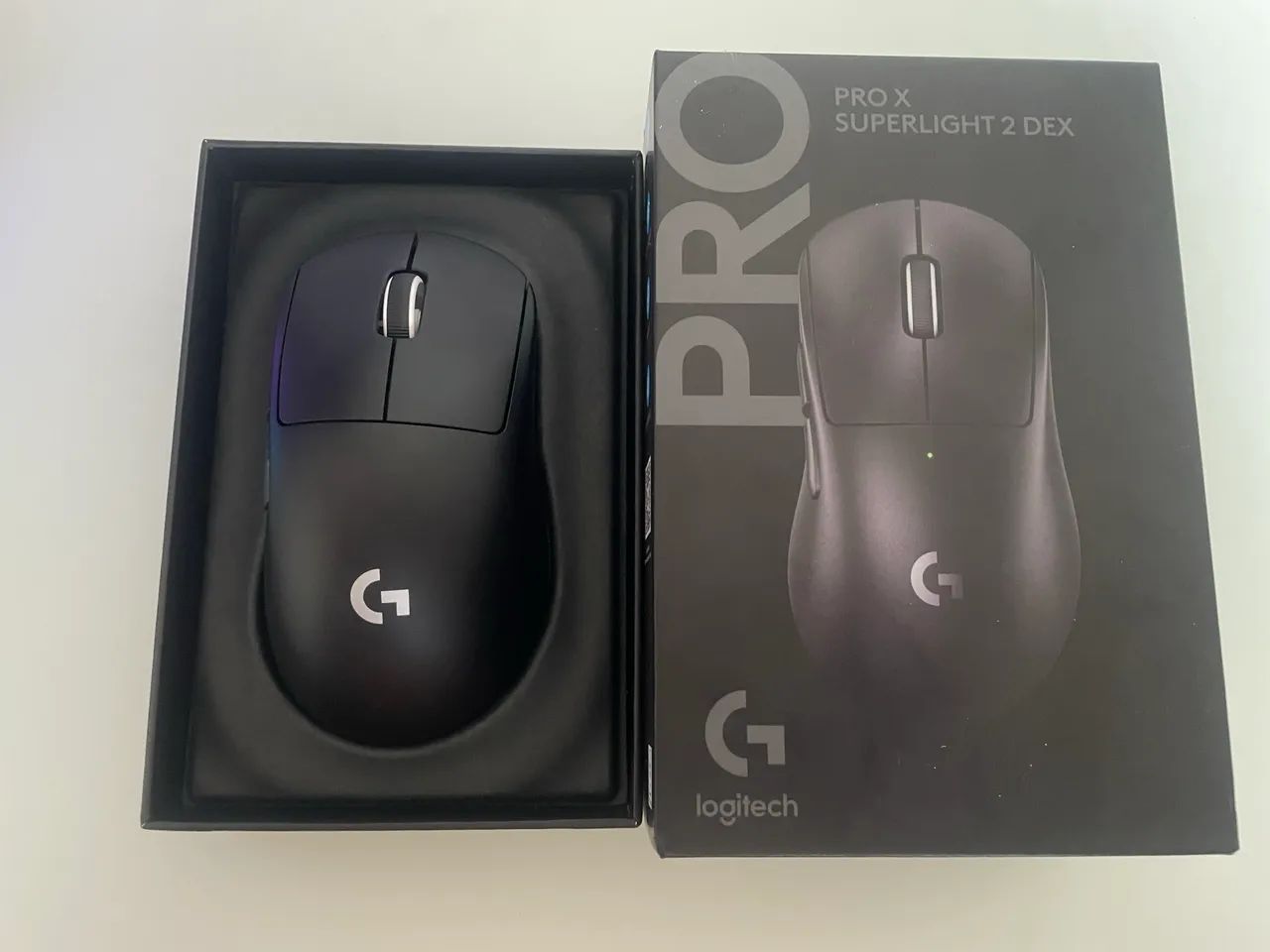 Logitech G Pro X Superlight 2 DEX Preto - Novo