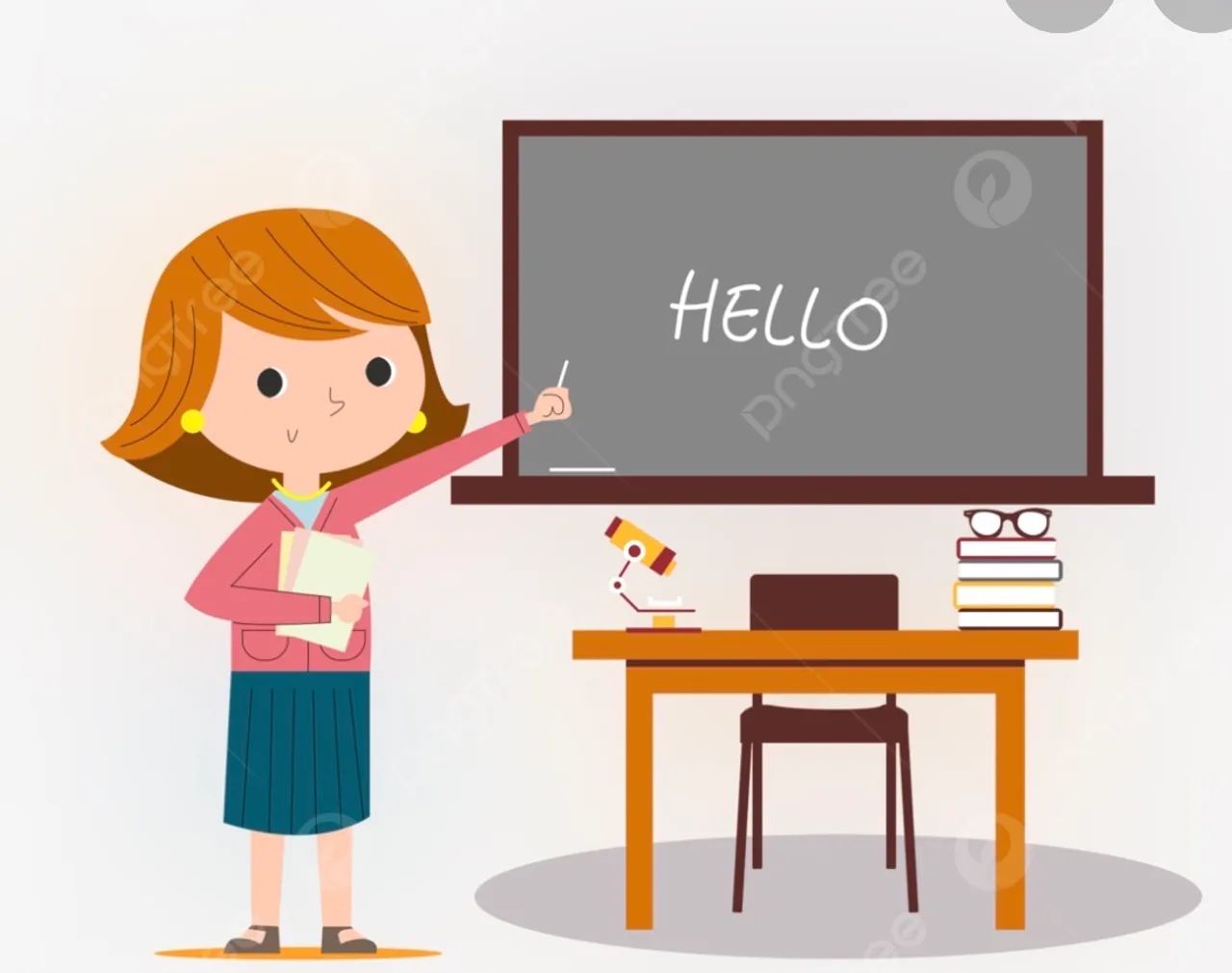 Vaga para professora de inglês 