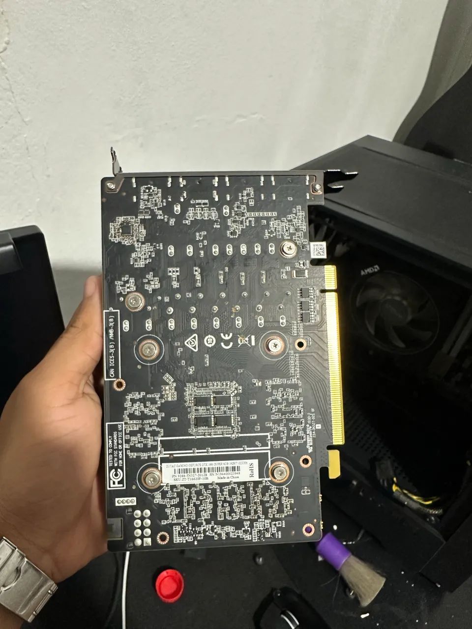 Placa de vídeo gtx 1660 super