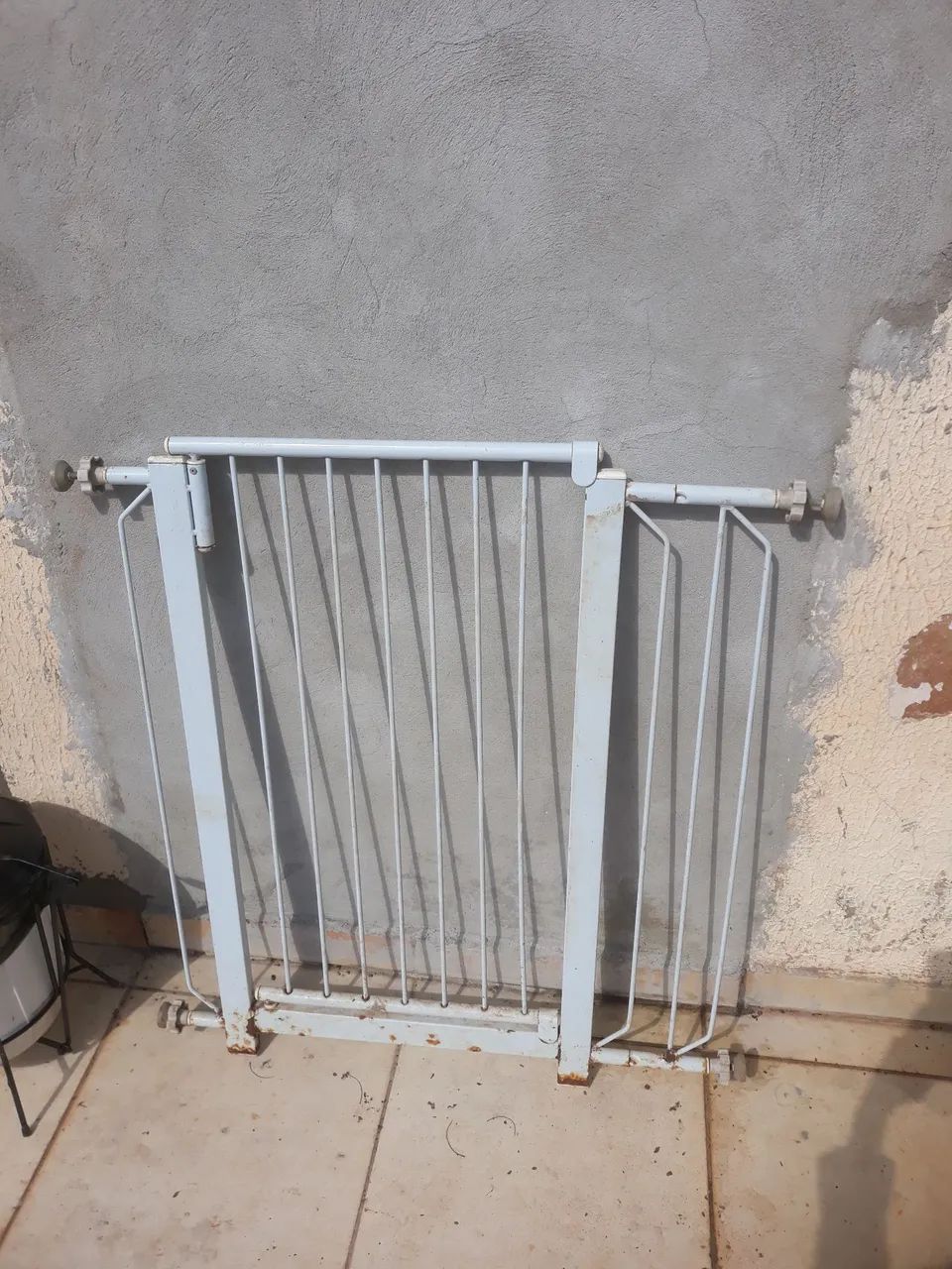 Meia grade / portão de proteção em ferro