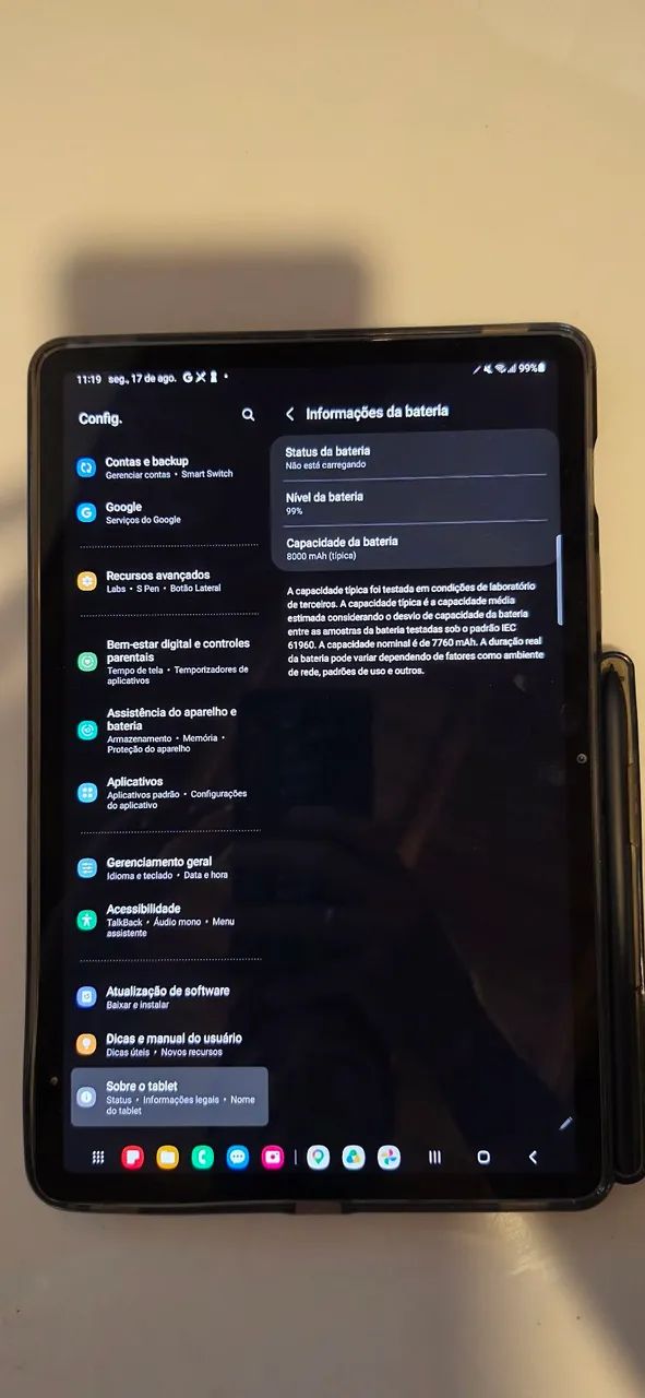 Tablet Samsung Galaxy Tab SM-T8T5 256gb mem - Foto 3