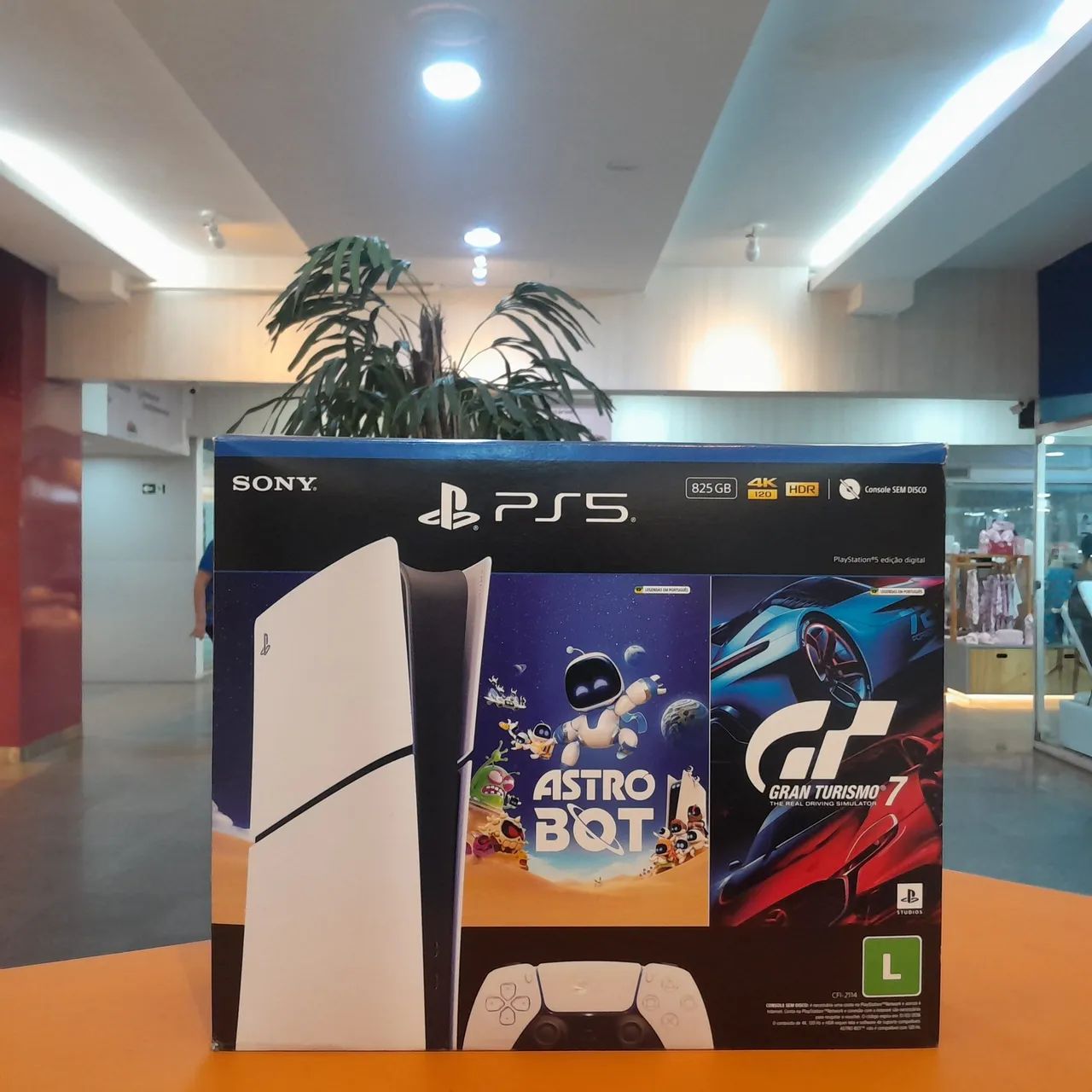 Ps5 Slim Estado de Zero com 03 Meses de Garantia Loja 