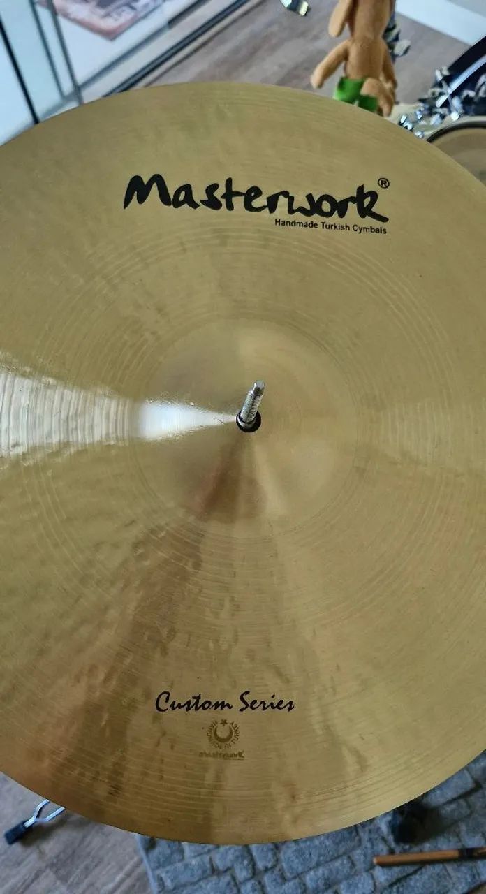Prato turco Masterworks crash 18 B25 - Instrumentos musicais