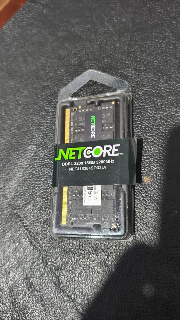 Memória RAM Netcore 16GB DDR4