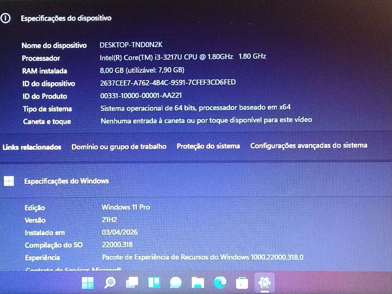 Dell Inspiron 3421 I3 - 3217U + SSD 120G. - Foto 2