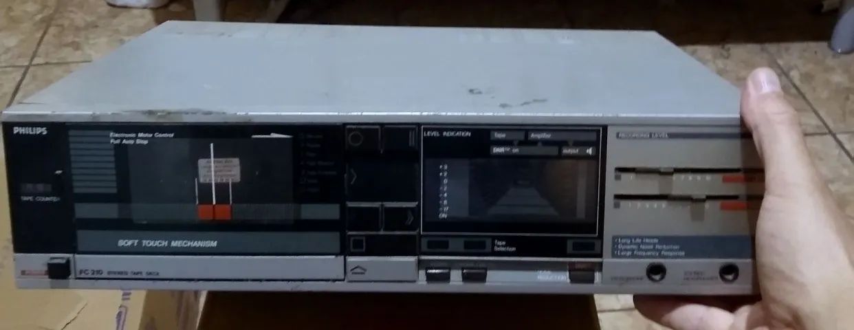Tape Deck Philips FC-210 Clássico Retrô  - Foto 2