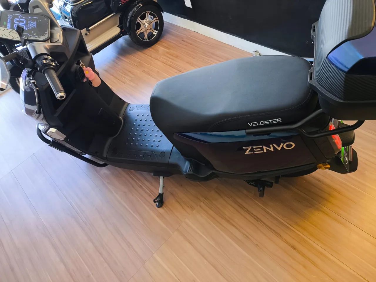 Scooter elétrica semi nova Desbloqueada  - Foto 5