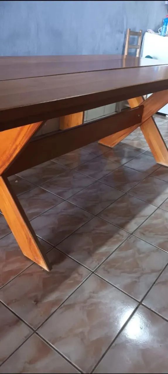 VENDO-SE MESA DE MADEIRA  - Foto 2