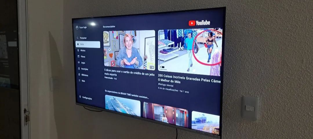 Smart tv Philips 60 4k telão  - Foto 3