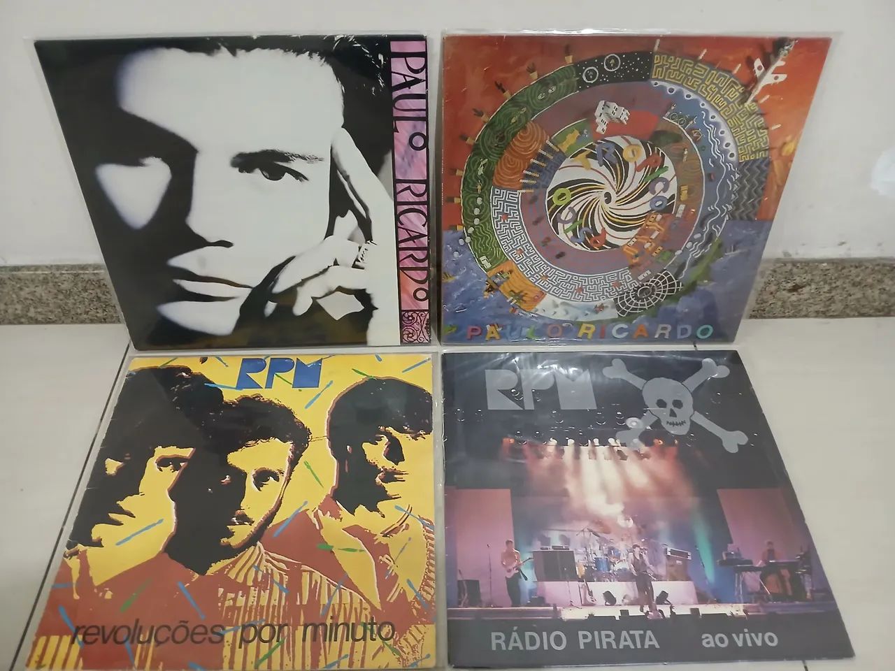 Disco vinil RPM e Paulo Ricardo 