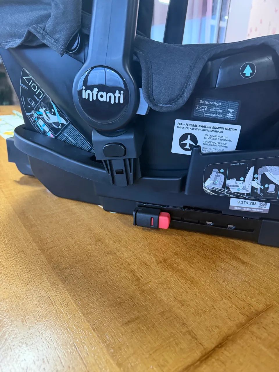 Bebê conforto com base isofix para carro  - Foto 2