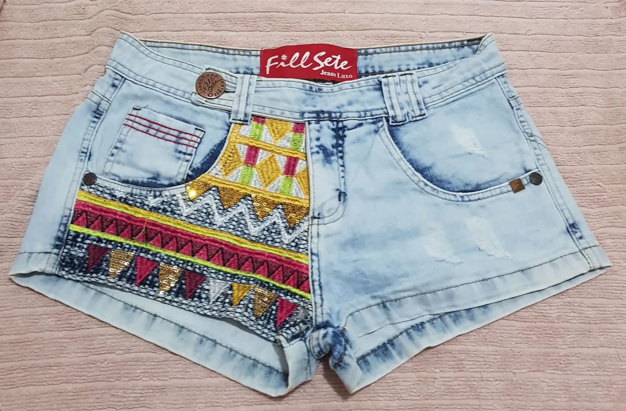 Short Jeans Fill Sete Tam: 34