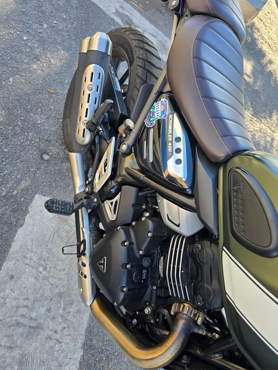 Scrambler 400x muito nova - Foto 2