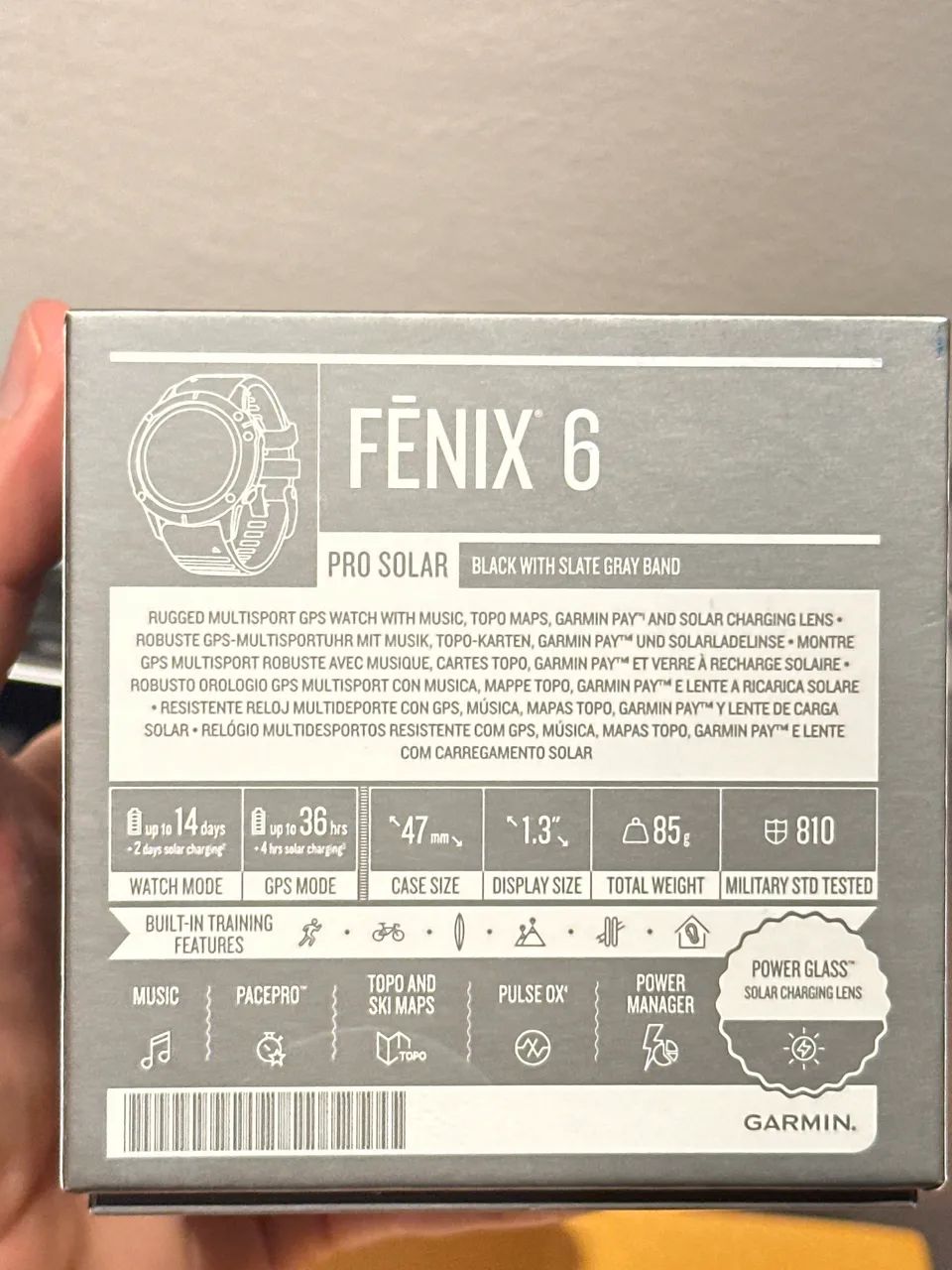 Garmin Fênix 6 Pro Solar - Foto 5