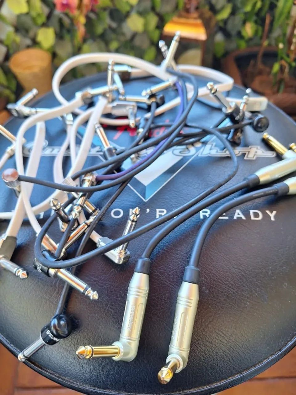 16 Cabos para pedal flat mogami/ Ernei Ball / George L /  - Foto 4