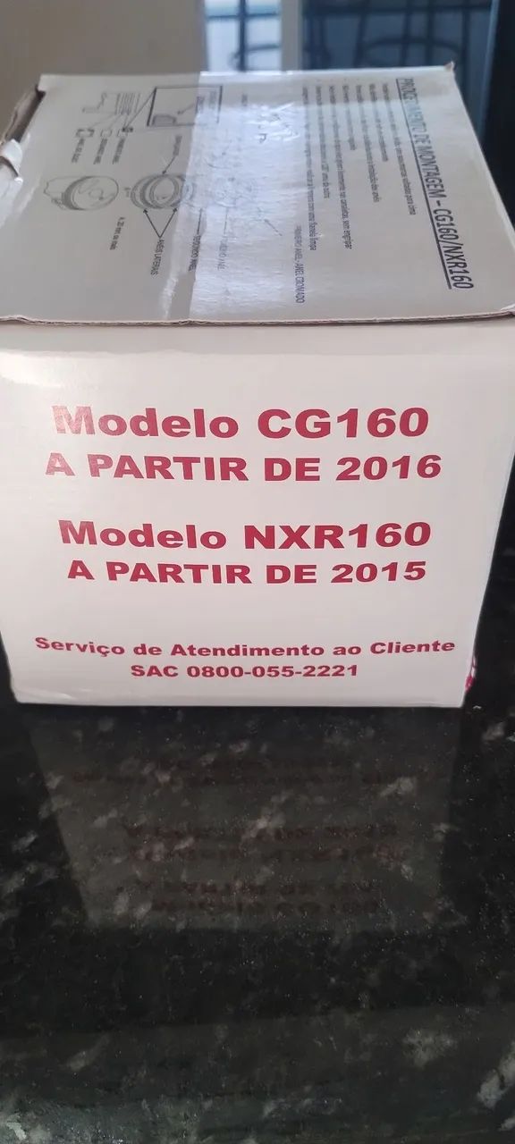 Kit cilindro motor 399 reais, Cg Fan / Bros 160, 2016 a 2024 original Honda. - Foto 5