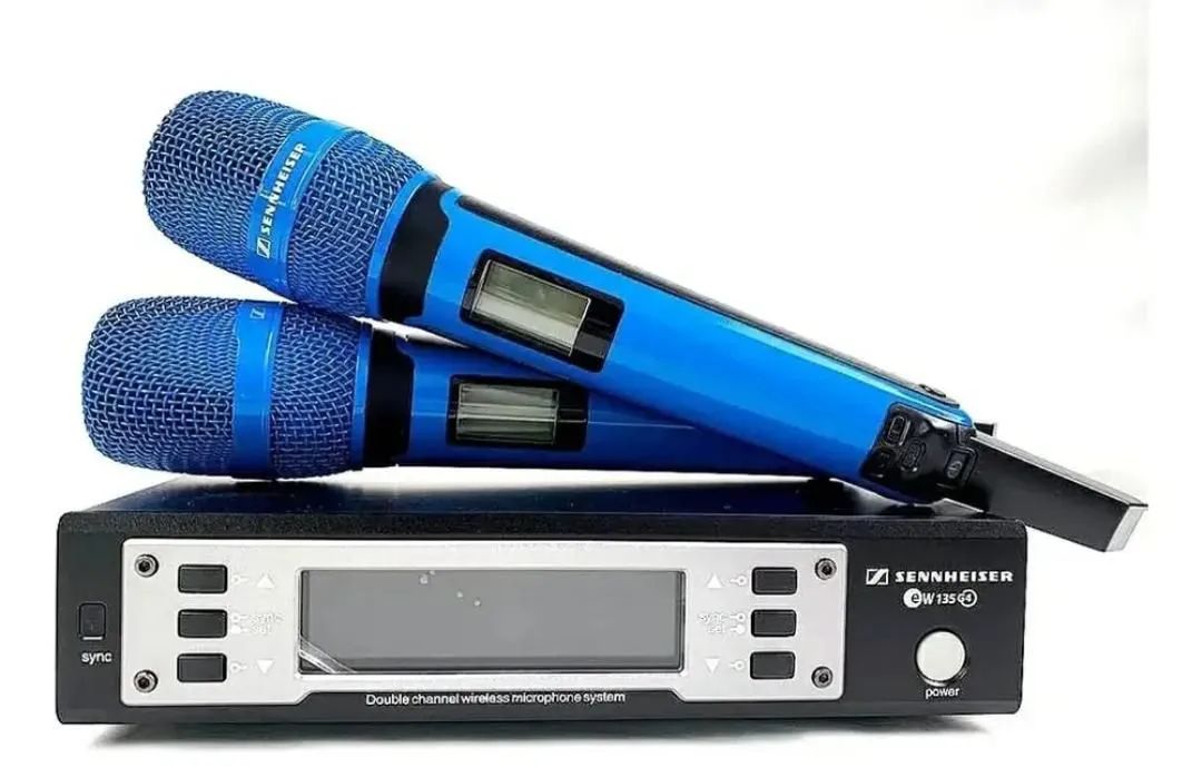 microfone duplo Senheiser 