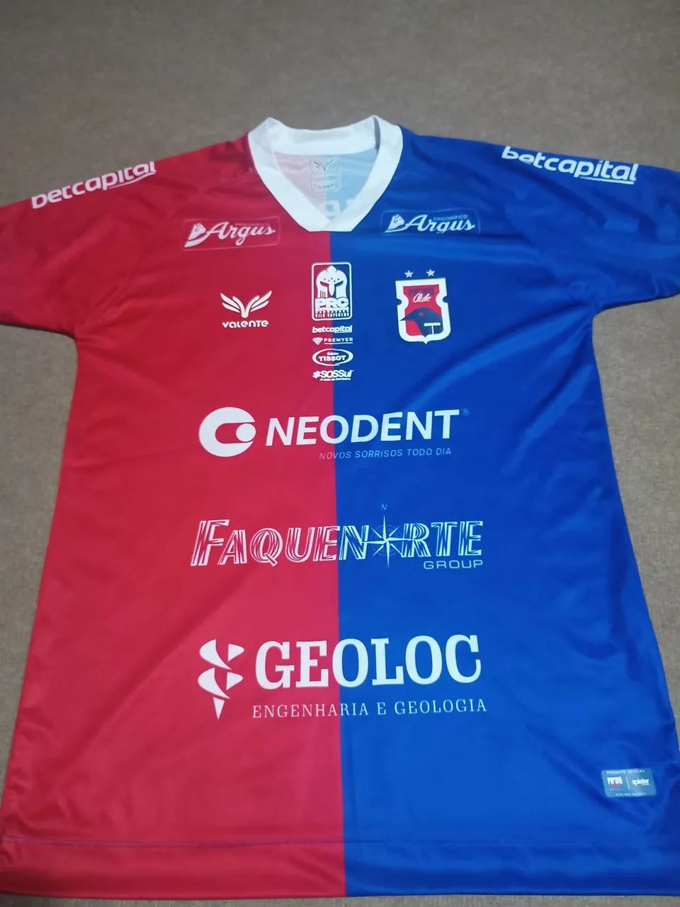 Camisa Paraná Clube bicolor + branca