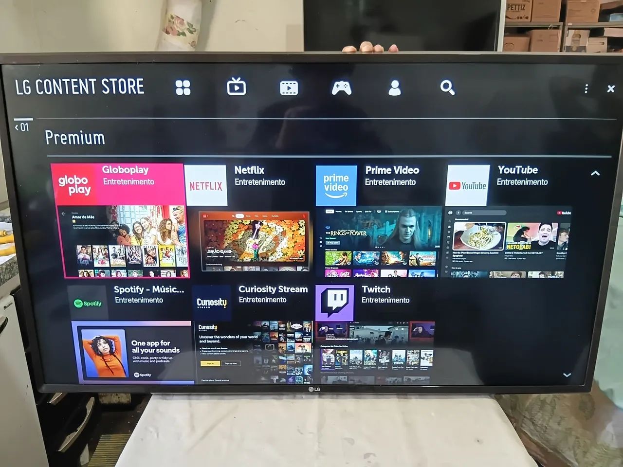 Vendo tv lg 43 polegadas smart  - Foto 2