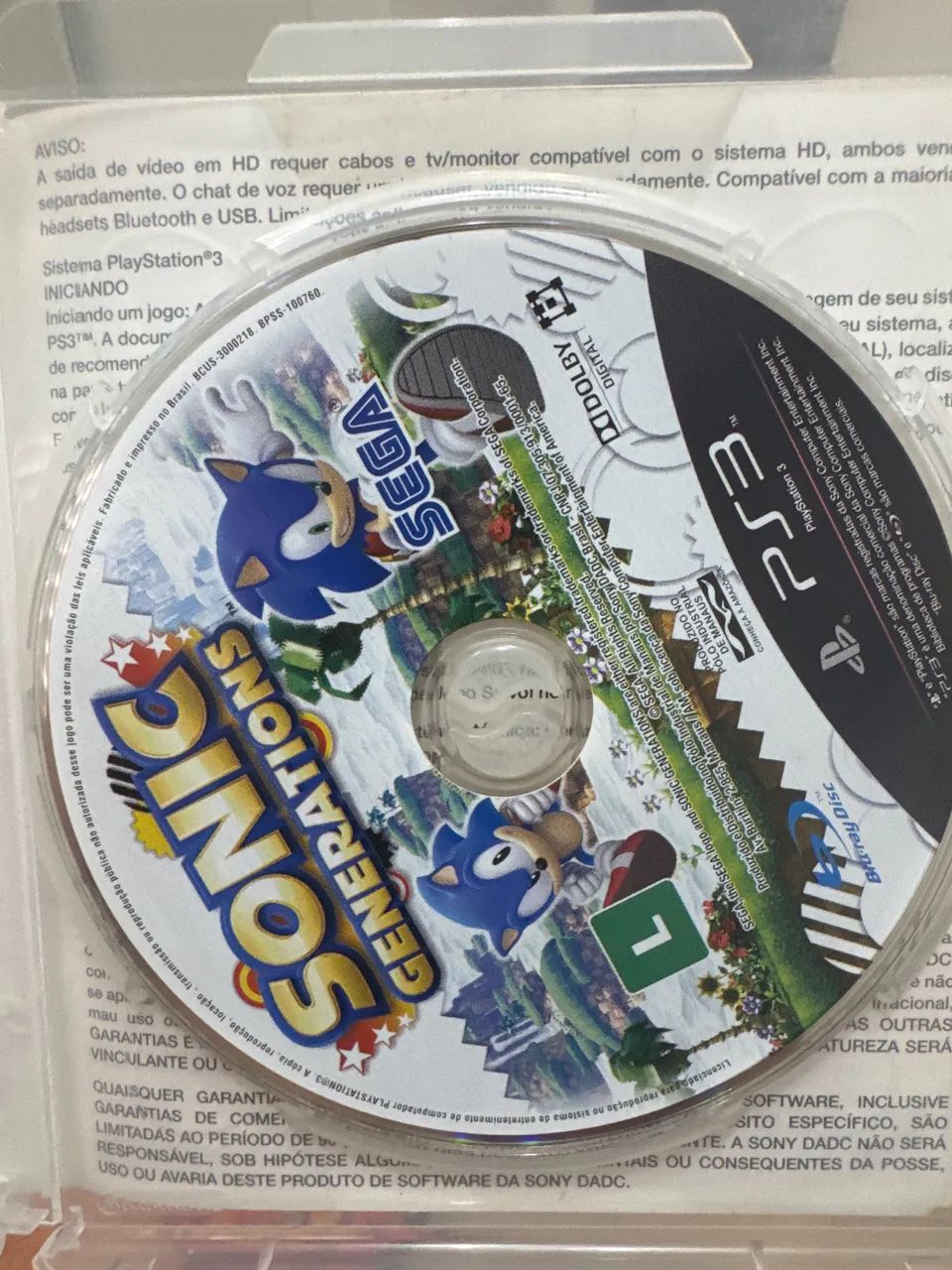 Sonic Generations PS3 Original  - Foto 3