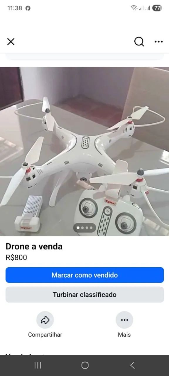 Drone a venda
