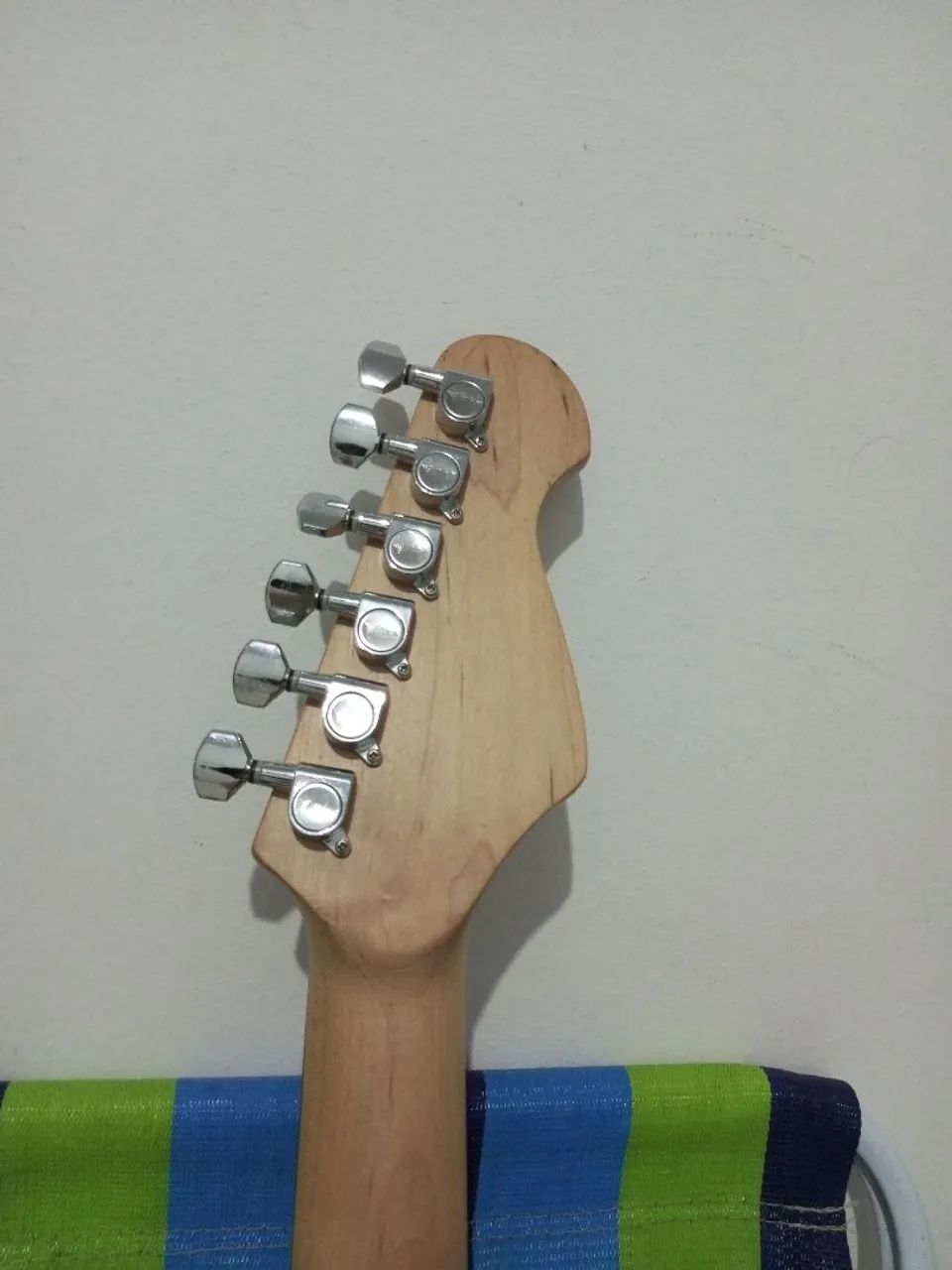 (não envio) Guitarra PHX Stratocaster HSS - Canhoto (Oportunidade/Desapego) - Foto 5