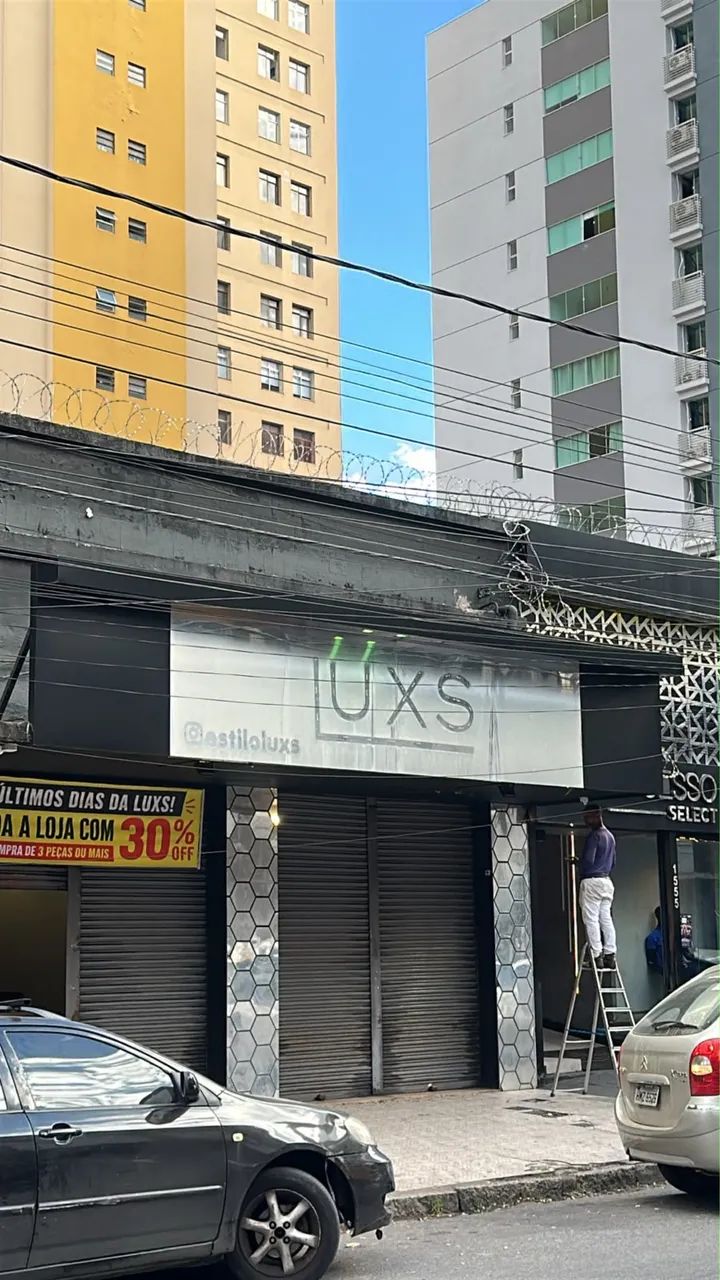 Estrutura para Placa de loja 