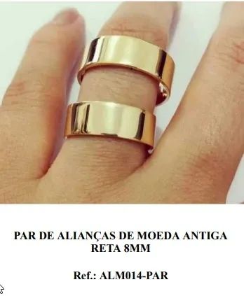 Alianças de Moedas Antigas - Entrego - Foto 3
