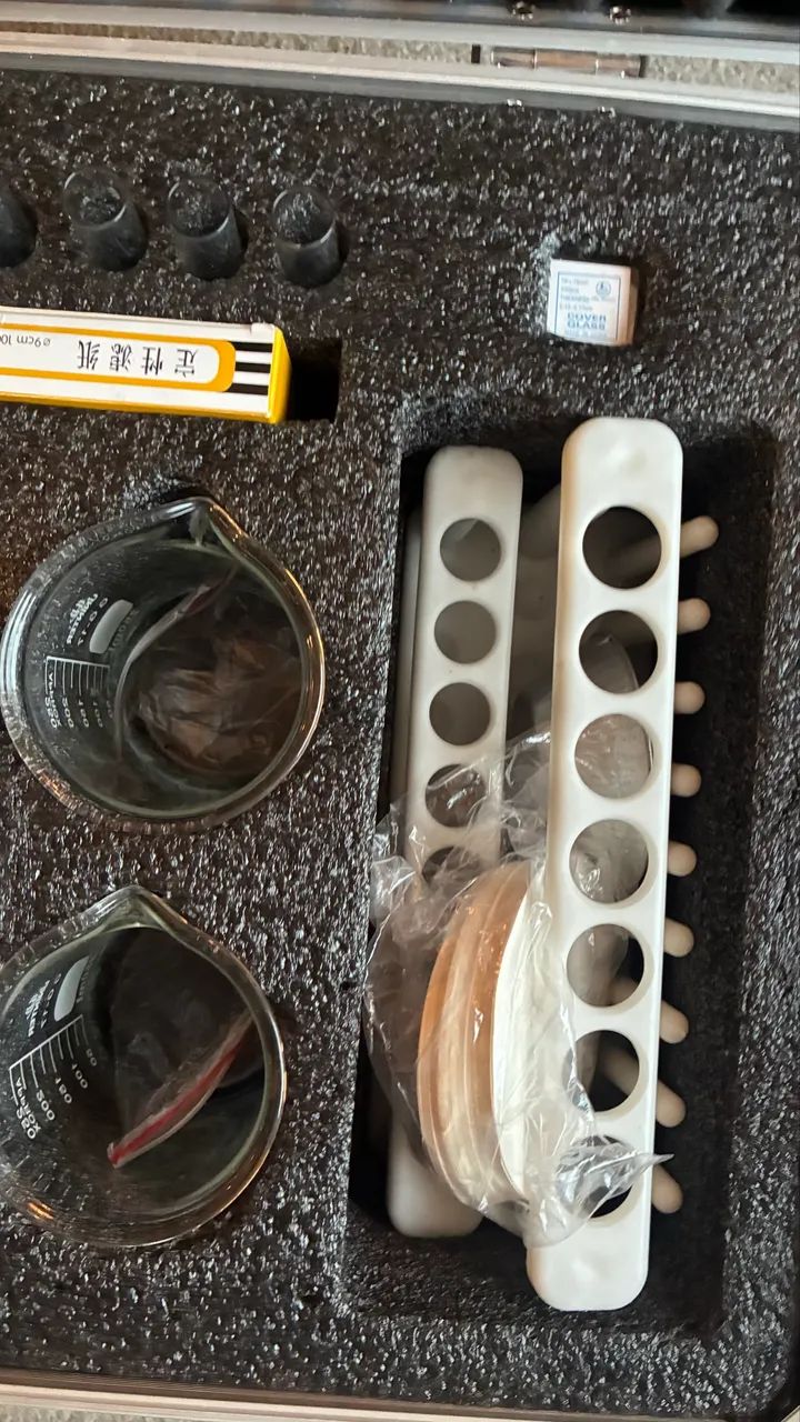 Kit Laboratório de Ciências Completo (Estilo Profissional) - Impecável! - Foto 5