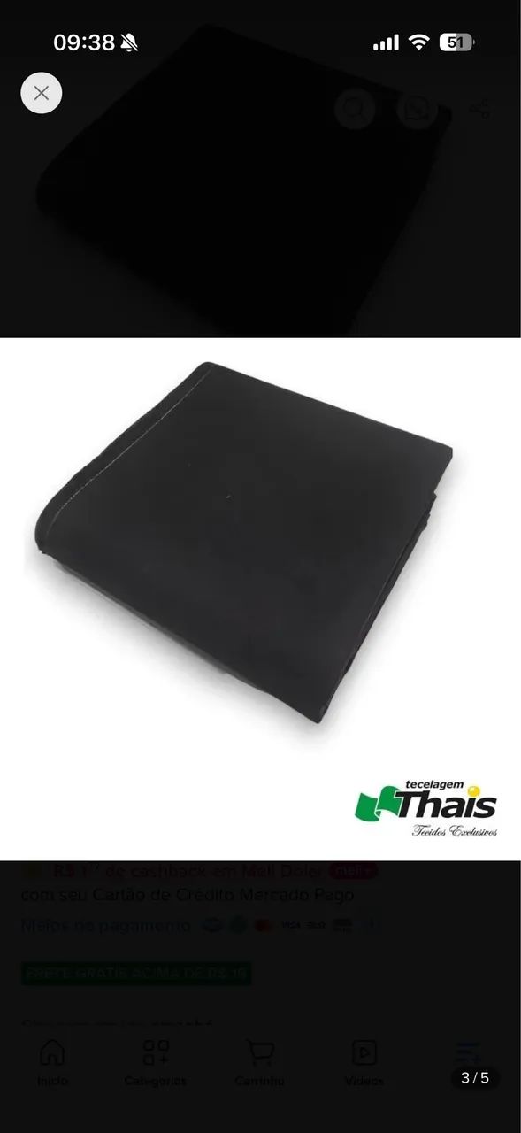 Pano de Mesa Sinuca / Bilhar 2,25 x 1,00