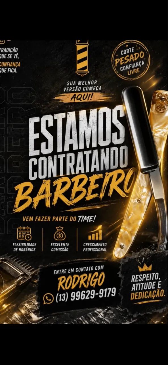 Precisa se de barbeiro 