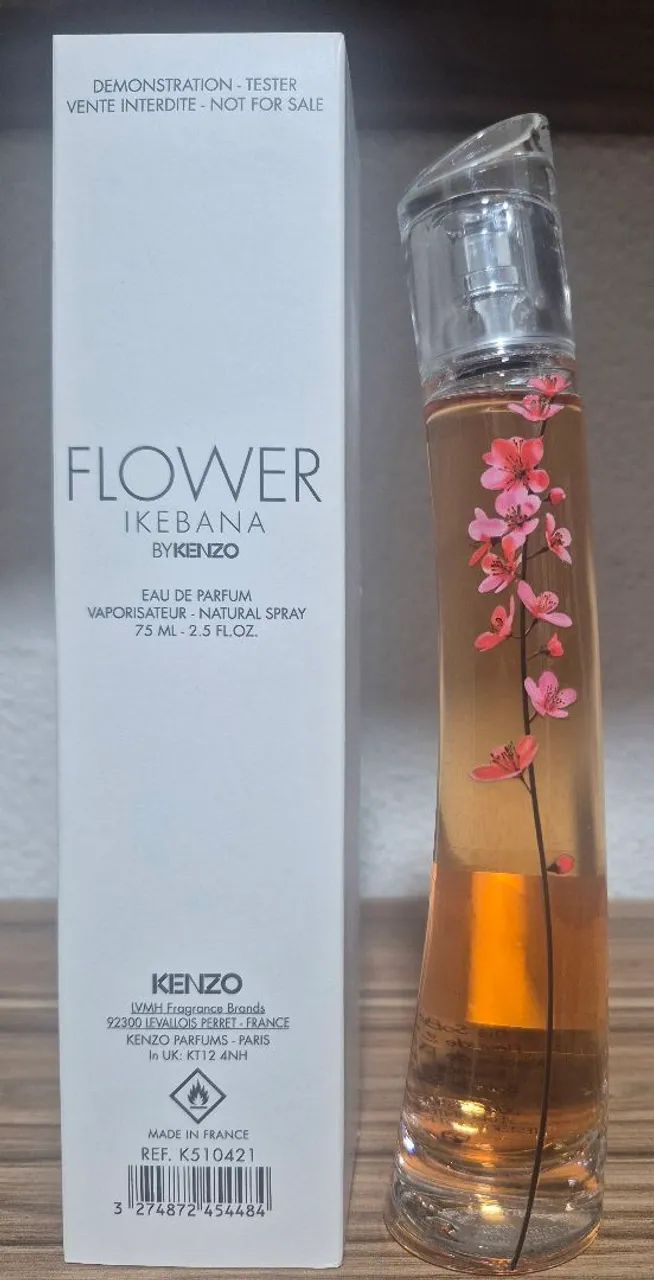 PERFUME KENZO FLOWER IKEBANA EDP 75ML NOVO ORIGINAL  - Foto 3