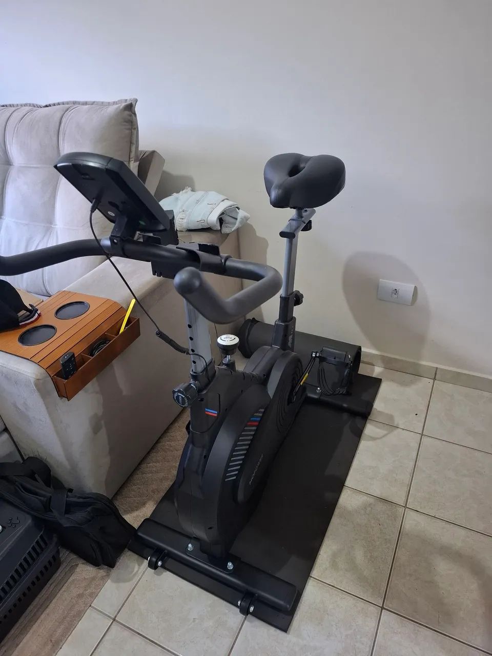 Bicicleta Ergometrica disco com 13kg - Foto 2