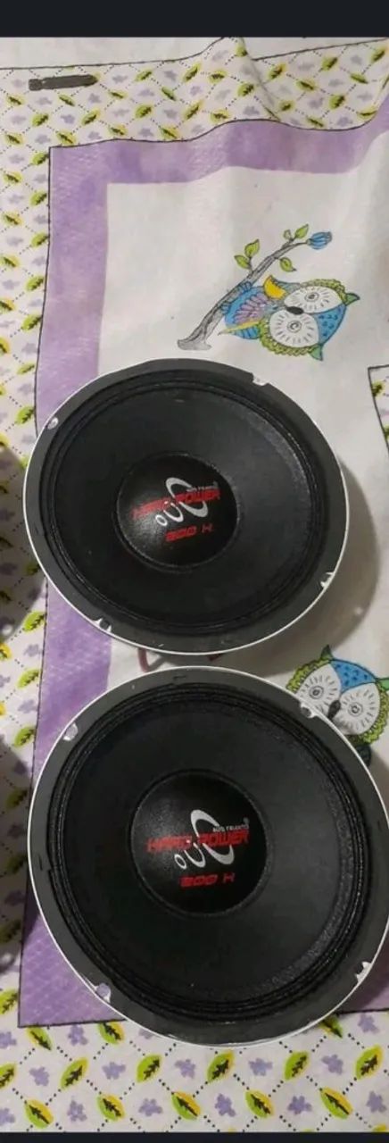 Par de  Médio da Hard Power 6 polegadas