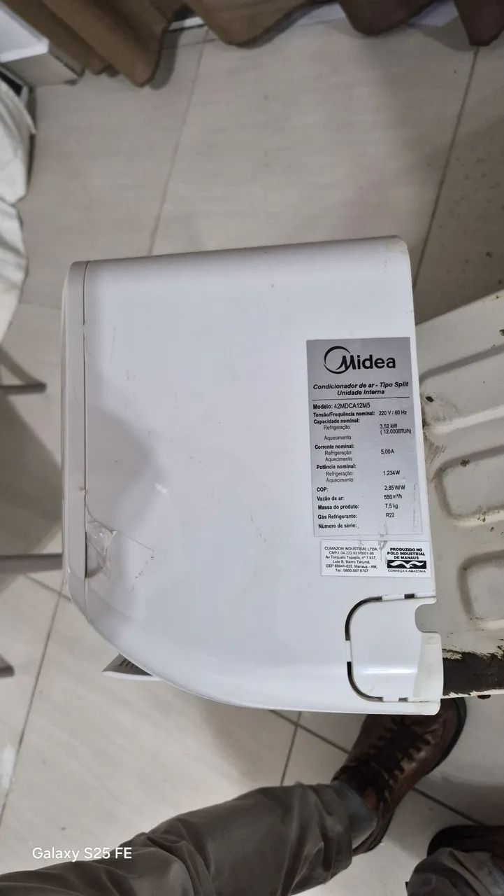 Ar condicionado midea 12000 btus - Foto 3