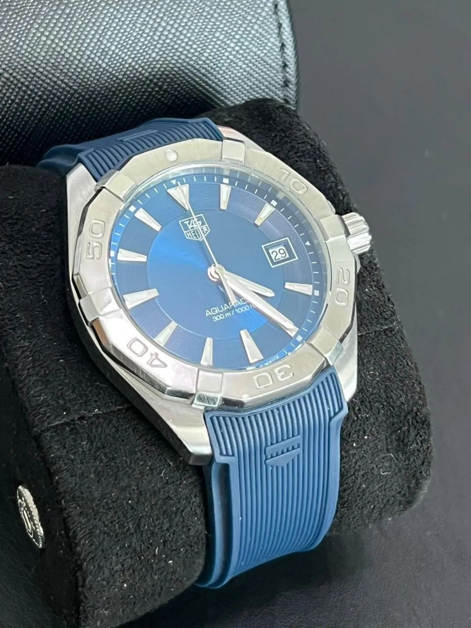Relógio Tag Hauer Aquaracer 41mm Quartz WAY1112 - Foto 4