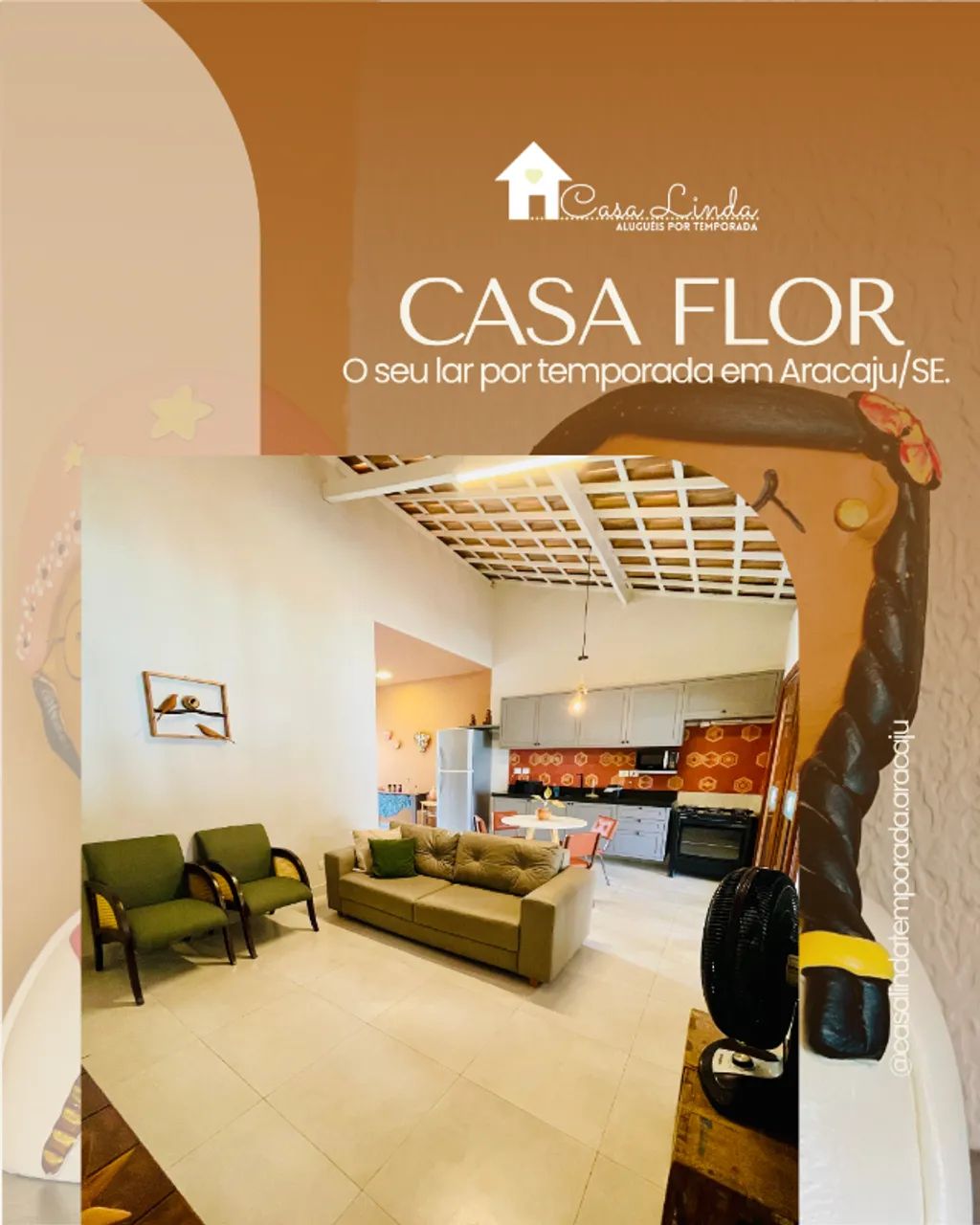 CASA FLOR por Temporada, 3 Quartos - Foto 2